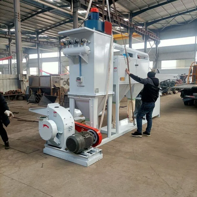 0.5-8ton/H Woodworking Machinery Wood Powder Making Machine Hammer Mill/ Sawdust Grinding Machine