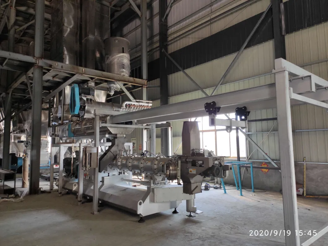 China Made Good Quality Pet Feed Floating Production Machine Including Extruder Mill and Hammer Mill