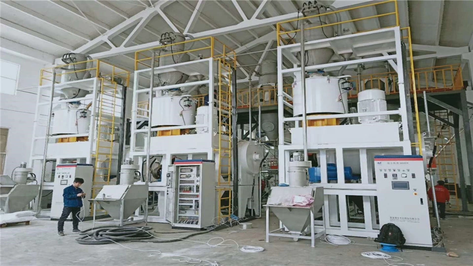 Automatic Feeding System Powder Mixing Weighing Conveying System Chemical Dosing System for Plastic Extruder Machine
