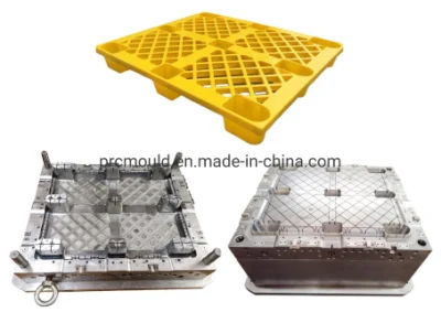 Prezzo stampo pallet con vassoio piatto da nove piedi in plastica per impieghi pesanti Prodotto in Cina