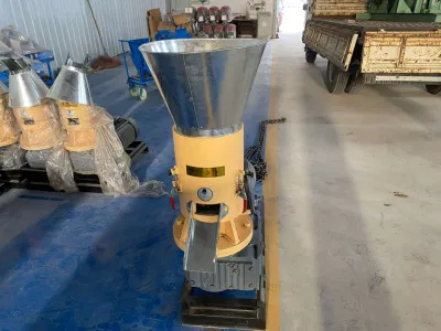 100 kg/H macchina per la produzione di pellet di legno riso Husk granulatore di segatura biomassa Macchina per macinacalle con pellet di combustibile CE