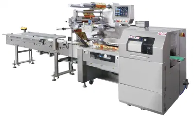 Foshan China Baking Products, Frozen Food, pane e torte, B Food Packing Machines Box-Motion nastro di alimentazione macchina per imballaggio