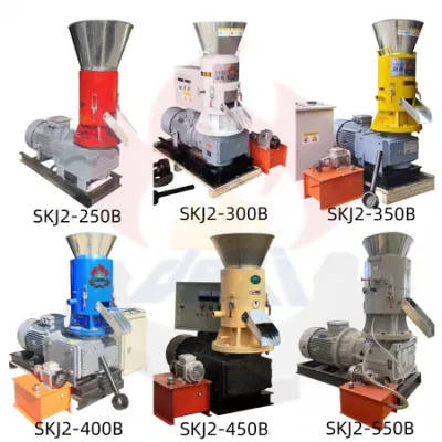Mini legno segatura Pellet Making macchina legno Pellet Mill biomassa Macchine a rulli per pellettizzazione