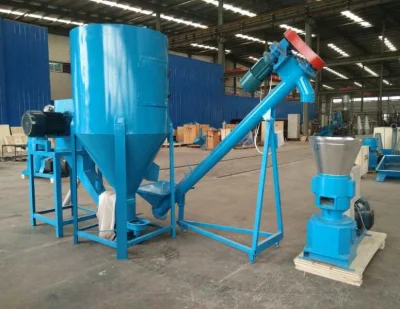 1-20 tonnellate all&prime;ora produzione di pollo maiale bovini e ovini Alimentazione pellet linea di produzione completa