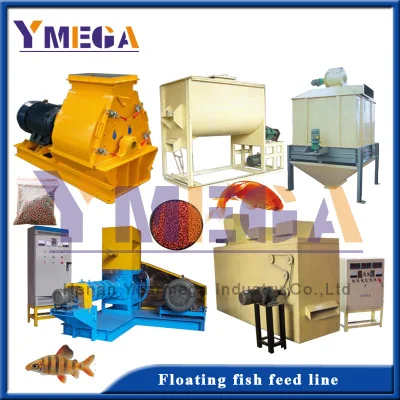 Macchina estrusore pellet Floating linea di produzione Fish Feed completa