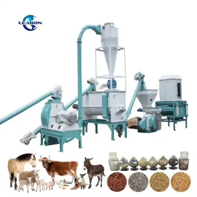 Macchina per la lavorazione dei mangimi animale pollame bestiame macchina per la lavorazione dei mangimi Pollo Macchina per pellet di alimentazione