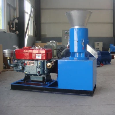 300kg/H Diesel Wood Pellet Mill 32HP biomassa combustibile segatura Pellet Produzione macchina pellettizzatore di legno in vendita
