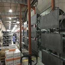 Linea professionale di rivestimento sottovuoto in Cina, sistema di elettrofilatura facile da usare per porta di ascensore@