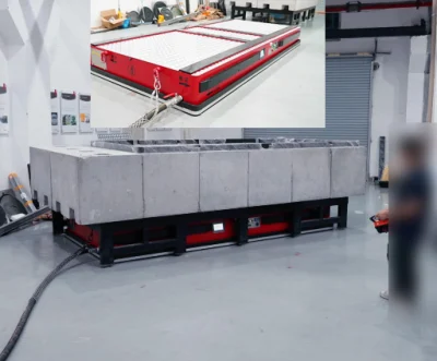 I veicoli con cuscino d&prime;aria / i sistemi di trasporto con cuscino d&prime;aria forniscono un livello basso Profilo trasporto più fine Brand Air Cushion Transporting System and Air Trasporto pallet con cuscino
