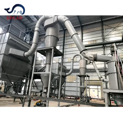 Sdcad con sistema di trasporto pneumatico con tramoggia da 40 tonnellate