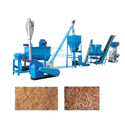 Biomassa legno macchina per la produzione di pellet/segatura a paglia macchina per la produzione di pellet/legno cileno Pellettizzatore Pellet legno Mulino per pellet di legno