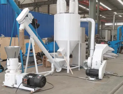 1-20 tonnellate all&prime;ora produzione di pollo maiale bovini e ovini Alimentazione pellet linea di produzione completa
