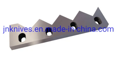 Lame frantumatrici per riciclaggio in legno e plastica per vendita a caldo