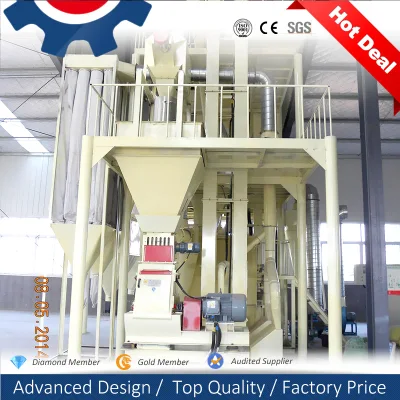 Miglior completo industriale su larga scala bestiame bovino pollo pollame Macchina per pellet per fresatura per lavorazione erba Alfalfa fusto Tagliapaglia