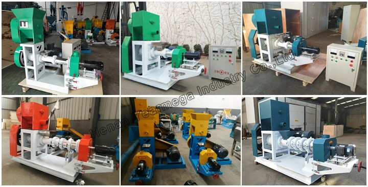 Feed Pellet Extruder Machine Complete Floating Fish Feed Production Line