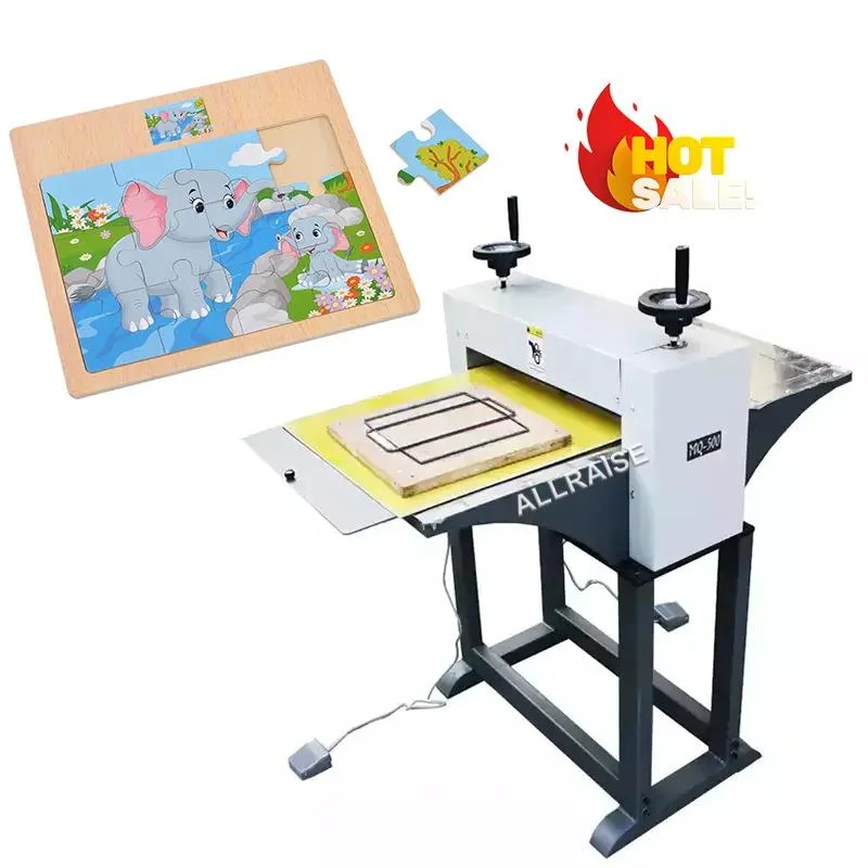 Manual Die Cutting and Creasing Machine Flat Bed Cardboard Die Cutter