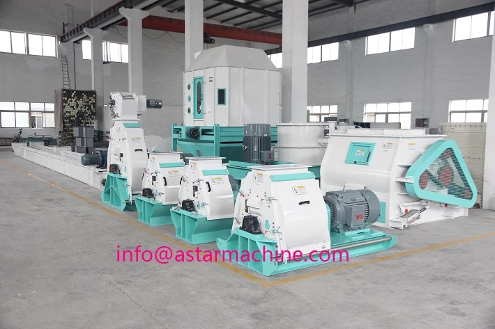 Ast-Zw40A Made in China Cattle Feed Hammer Mill