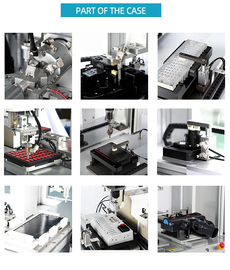 Desktop Screw Blowing Feeding Robotic Fastening Machine with Enclosure and Curtain Sensor/Electric Tool/Automatic Feeder/Fastening Robot