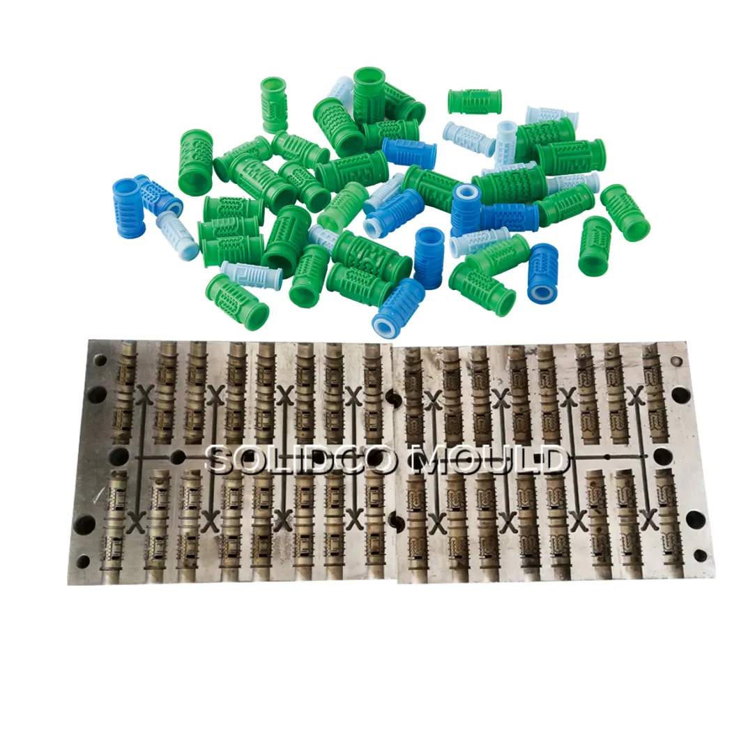 Flat Round Drip Irrigation Emitter Plastic Mould