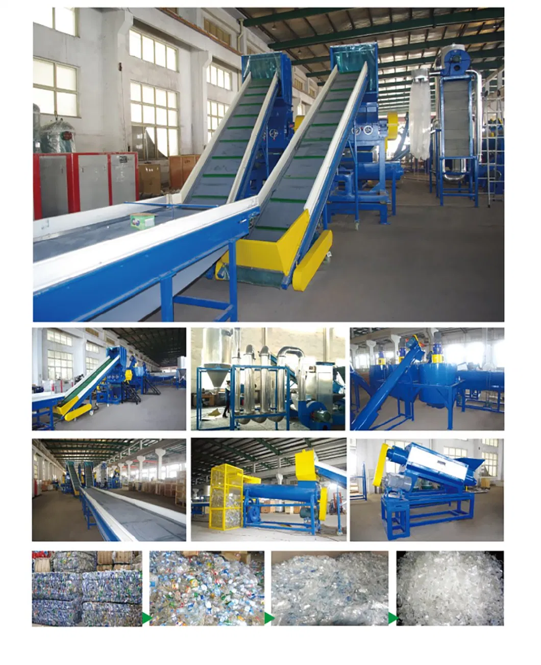 High Output Plastic Pelletizing Machine for Crushed Washed Pet HDPE Bottle Flake Drum Pellet Rubber Lump PVC Pipe PP PE Film Recycle Granulator Good Price