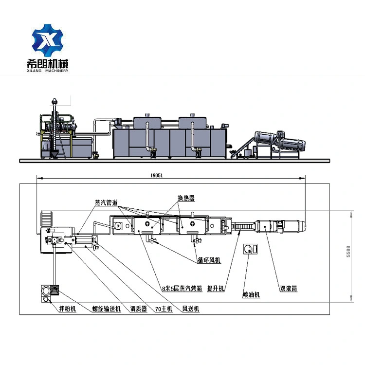 Pet Food Pellet Extruder Machine Floating Fish Feed Making Machine Animal Pellet Food Processing Line