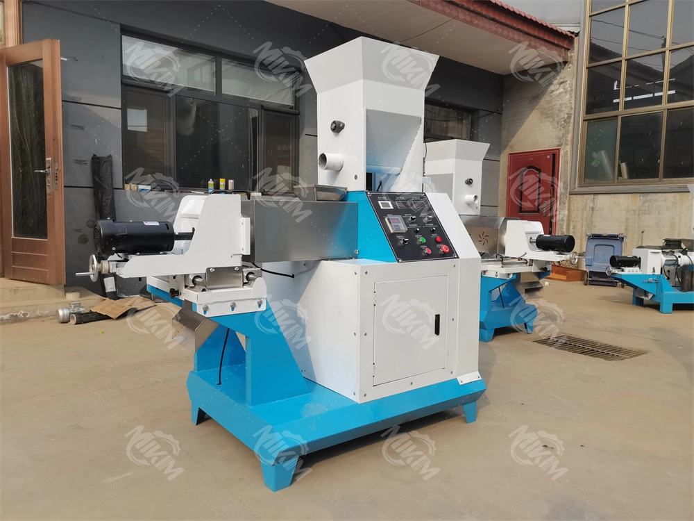 Floating Feed Extruder Processing Machines Shrimp Pet Dog Animal Food Pellet Making Machine Feed Granule Making Machine for Fish