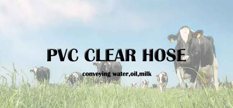 Oil Resistant Soft Water Air Oil Clear Plastic PVC Flexible Transparent Hose