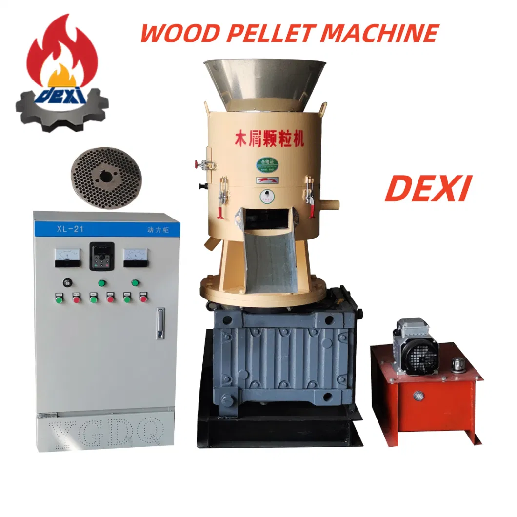 Biomass Wood Pellet Mill Vertical Ring Die Wood Pellet Machine Animal Feeding