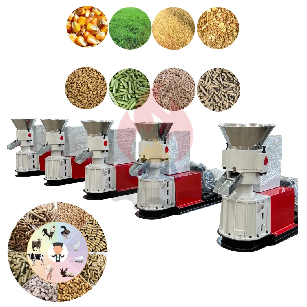 Skj2-300A Animal Feed Pelletizer Feed Machinery Pellet Mill