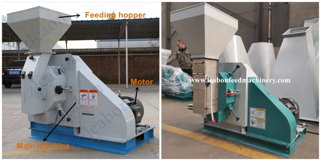 Hot Sale CE Approved Widely Used Poultry Feed Making Mill Animal Feeding Pellet Machine