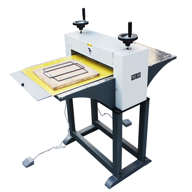 Manual Die Cutting and Creasing Machine Flat Bed Cardboard Die Cutter