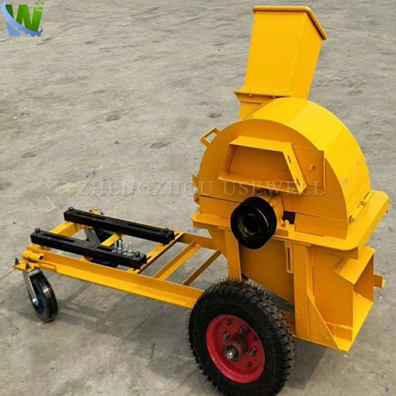 Automatic Diesel Wood Crushing Shredder Chipper Grinder Wood Sawdust Crusher Machine Hammer Mill Machine for Sale