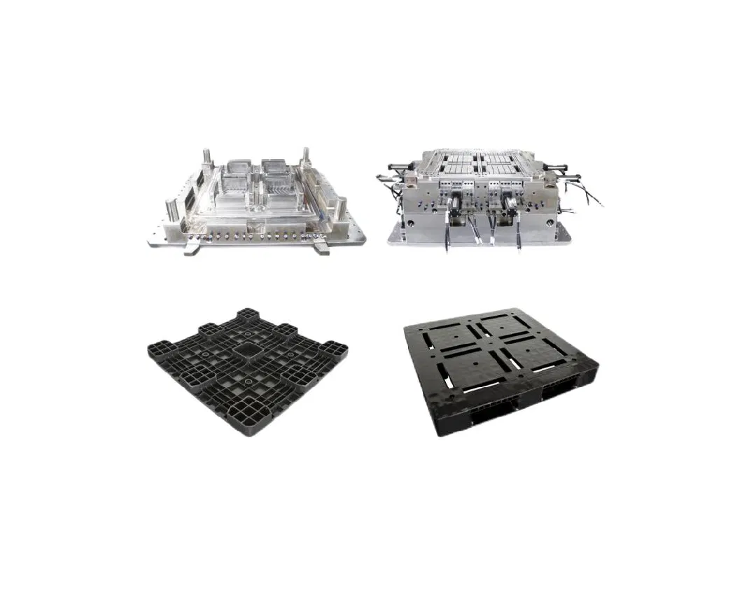 Heavy Duty Plastic Nine Feet Flat Tray Pallet Mould Price Made in China