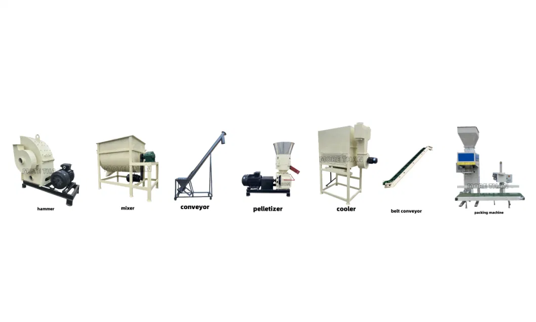 Cheap Price Small Livestock Feed Pellet Mill Plant for Chicken Feeding Machine Feed Pelletizer Line