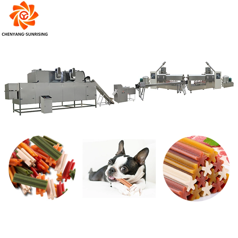 High Output Manufacturing Pet Dry Dog Food Production Line Extruder Floating Fish Feed Pellet Making Processing Machine