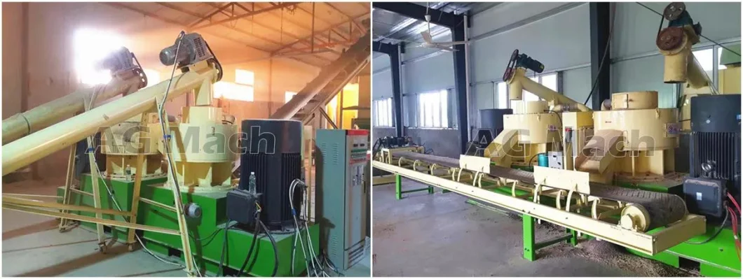 Factory Price Biomass Pelletizer Machine Ring Die Wood Pellet Mill