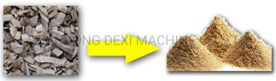 132 Kw Low Cost Wood Chips Straw Efb Veneer Waste Grain Hammer Pulverizer Grinder Crusher Machine Mill for Sale