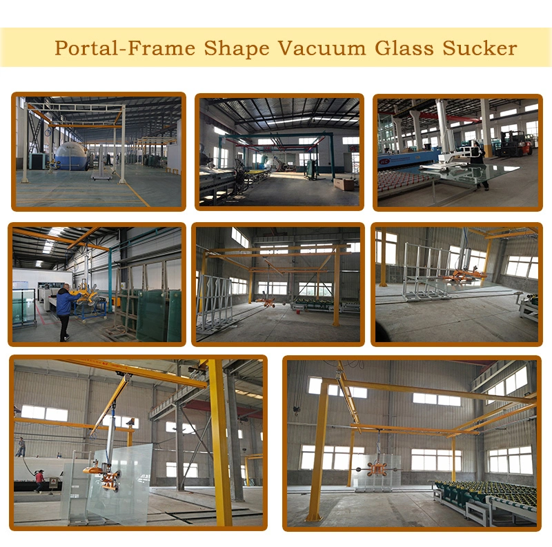 Factory High Quality Portal Frame Shape Vacuum Glass Lift Equipment with CE for Glass Loading Transport Delivering