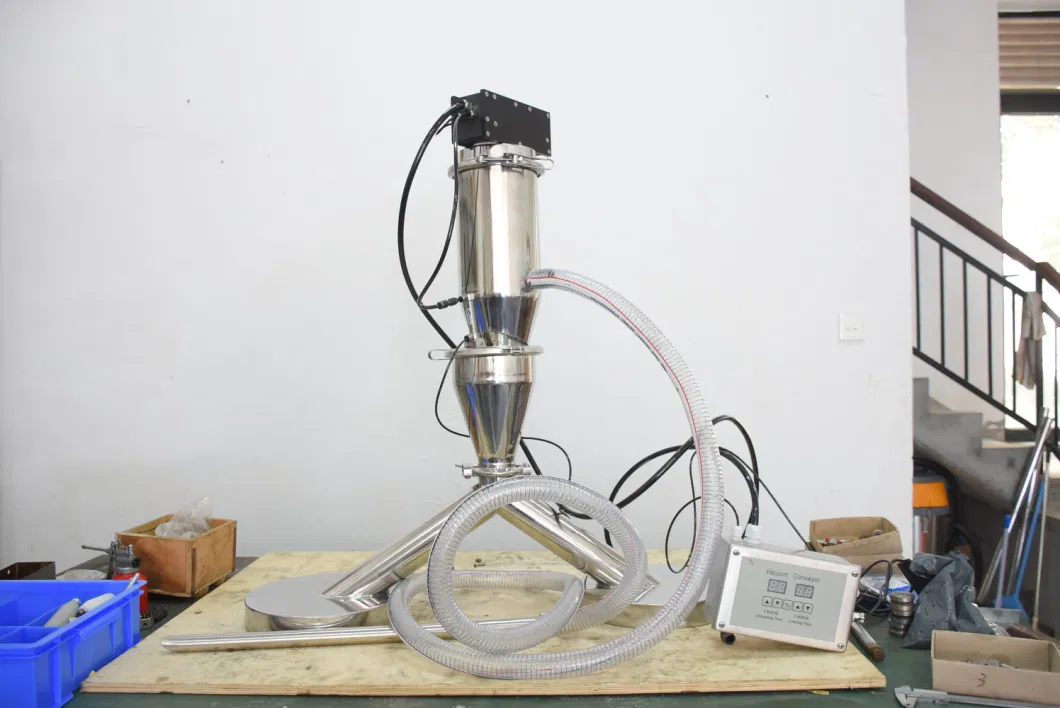 Tianhe Qvc-6 GMP Standard Micro Powder Transferring Pneumatic Vacuum Conveyor