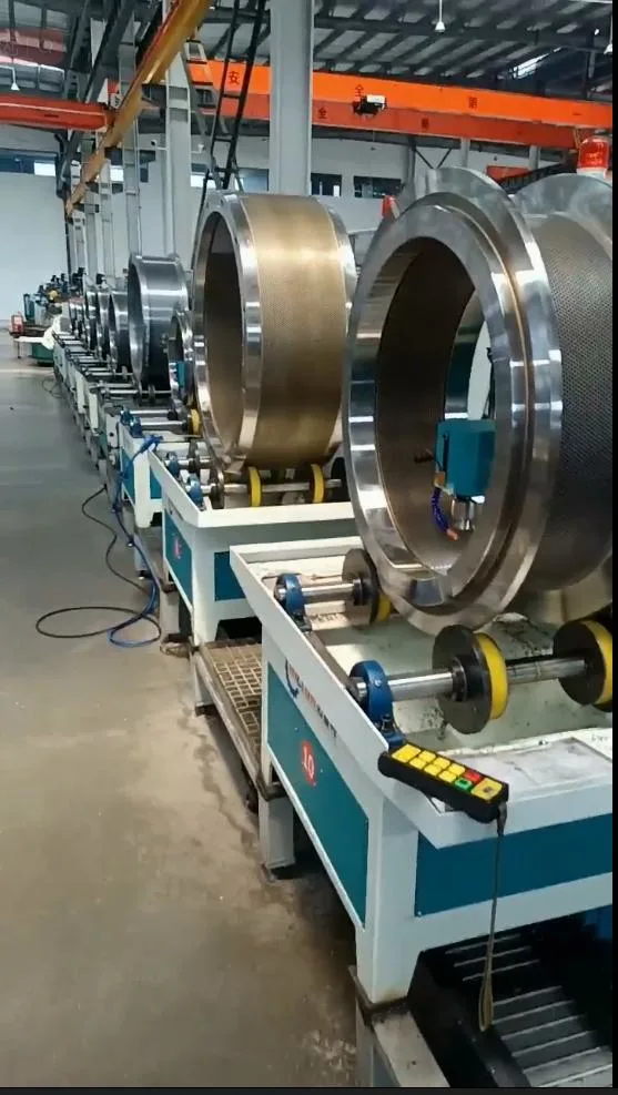 Super Efficiency Nc Control Ring Die Chamfering Countersinking Machine Max Ring-Die Dia. 900mm 2s/Hole