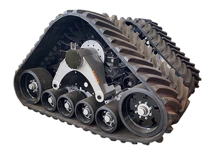 Case Tractor Undercarriage Parts Triangle Rubber Track Chassis Assembly Conversion System