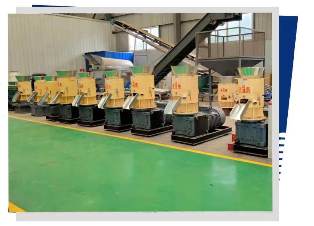 New Vertical Flat Mold Granulator Corn Straw Fuel Wholesale Pellet Forming Machine Sawdust Biomass Pellet Machine