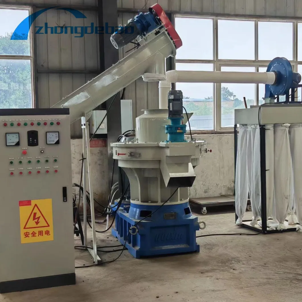 Complete Wood Pellet Wood Sawdust Pellet Making Machine Biomass Wood Pellet Production Linevertical Ring Die Wood Pellet Machine Sawdust Pellet Mill