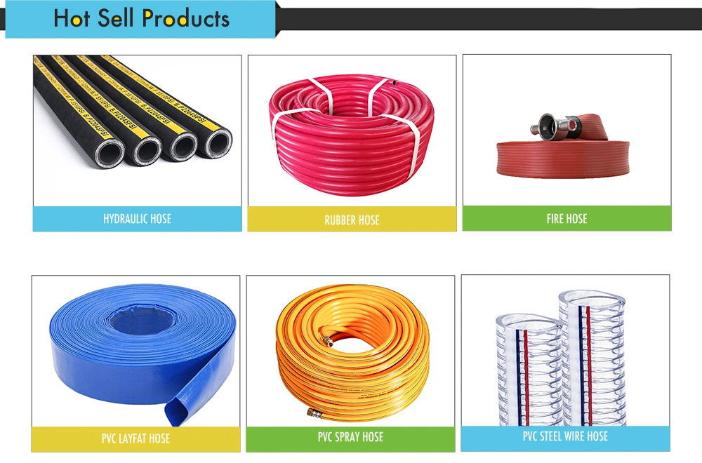 PVC LPG Gas Flexible Hose Pipe Rubber Air Hose Line Air Compressor Hose for Handling Compressed Air in Industries