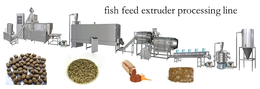 Floating Pond Tilapia Catfish Fish Feed Pellet Making Machine Extruder