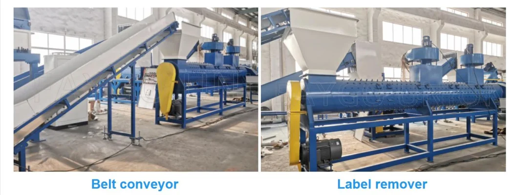High Output Plastic Pelletizing Machine for Crushed Washed Pet HDPE Bottle Flake Drum Pellet Rubber Lump PVC Pipe PP PE Film Recycle Granulator Good Price