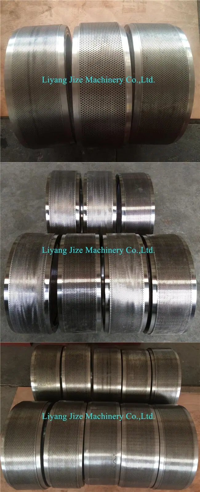 Jz Ss X46cr13 Ring Die Wood Pellet Mill Die / Animal Feed Pellet Machine Ring Die