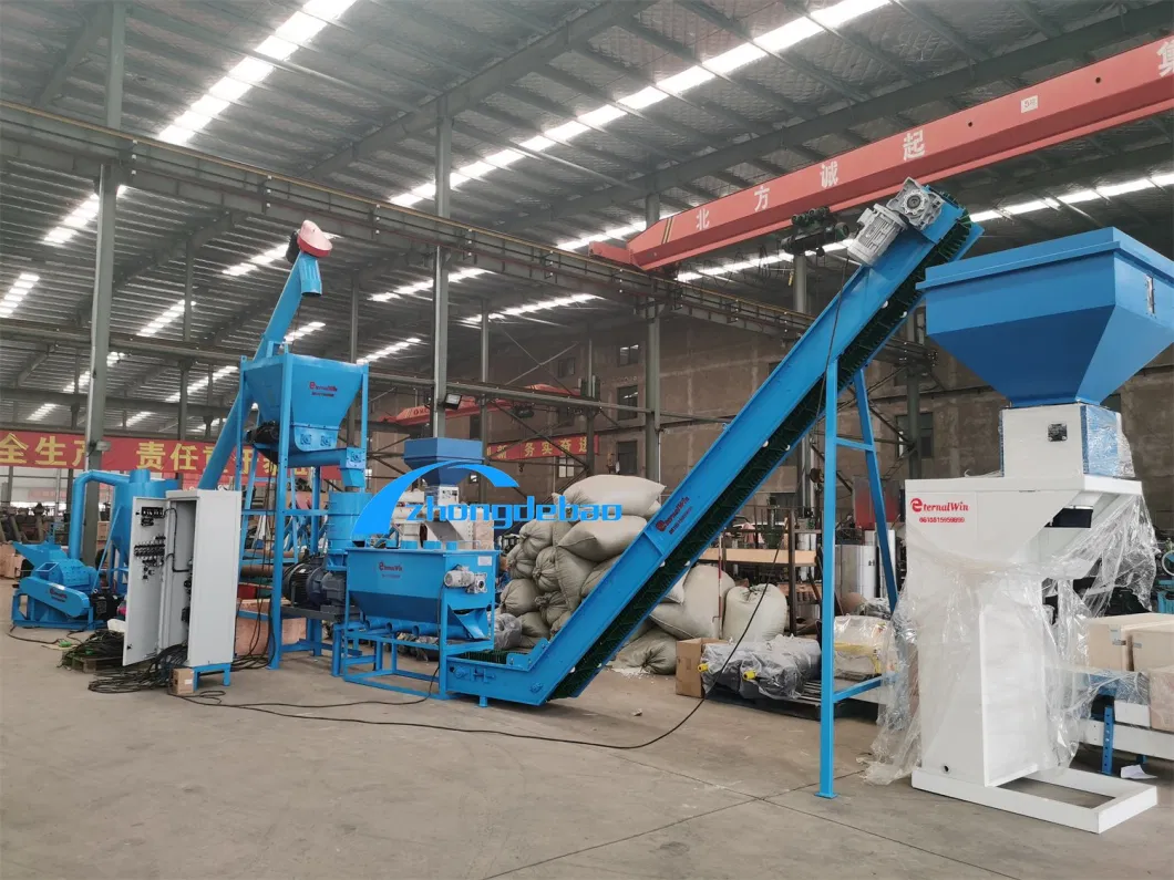 Complete Wood Pellet Wood Sawdust Pellet Making Machine Biomass Wood Pellet Production Linevertical Ring Die Wood Pellet Machine Sawdust Pellet Mill