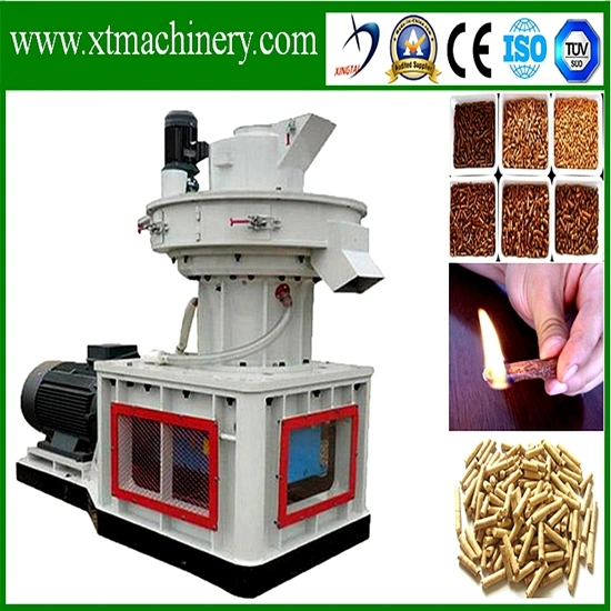 Ce, ISO Approved, Flat Mold, Vertical Pattern Wood Pellet Machine