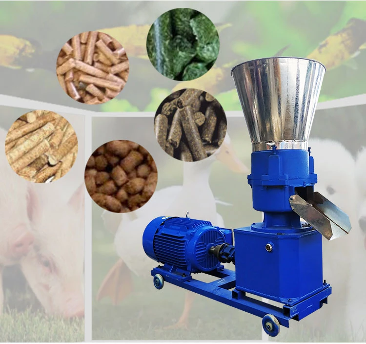 Animal Feed Biomass Wood Ring Die Flat Die Pellet Making Pellet Mill Press Machine